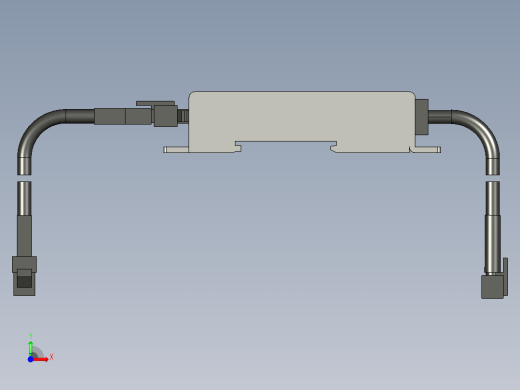 基恩士CA-DPU2_kc图纸模型前视缩略图