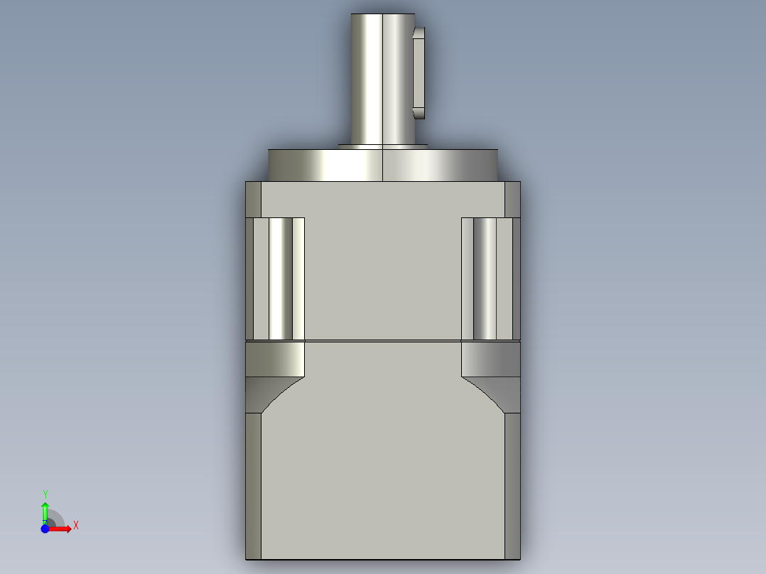 斜齿PGH060-L1 11-50-70-M4 CZ14.STEP前视图