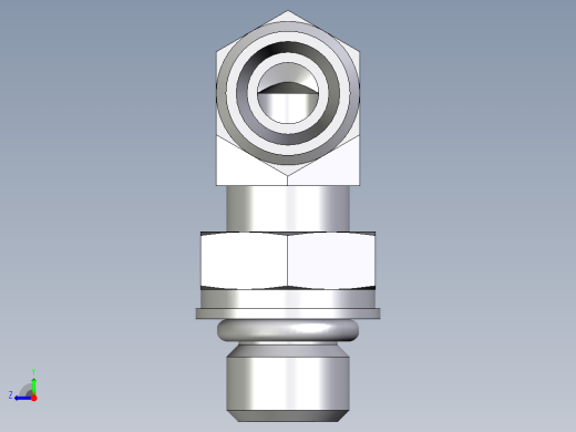 卡套式工业通用硬管接头EO_Adjustable_Locknut_elbow_WEE08LMOROMDCF右视缩略图