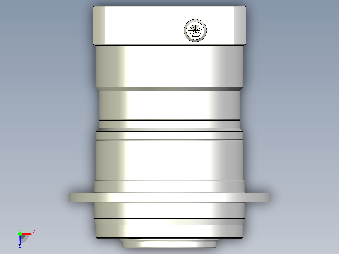 多摩川行星减速机TD-064-L2-14BK14俯视图