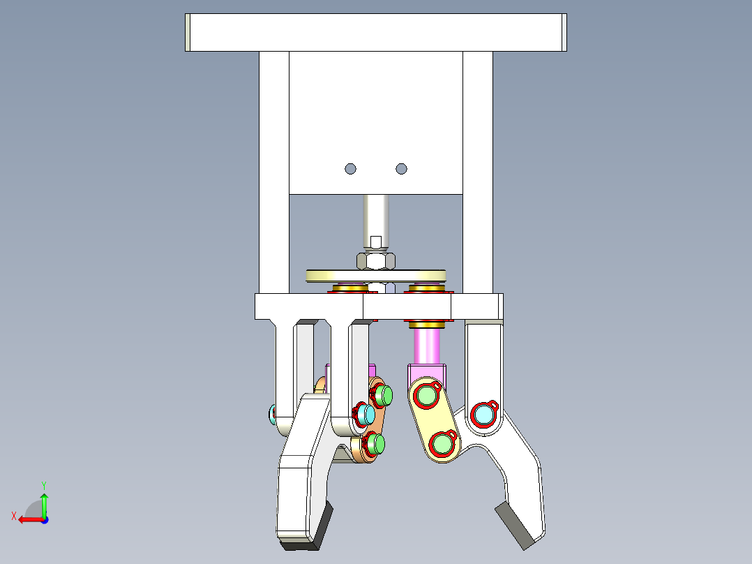 机械爪 3D图纸 (36)后视图