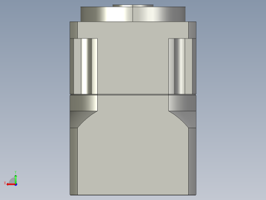 斜齿孔PGH060-L1 14-50-70-M5后视缩略图
