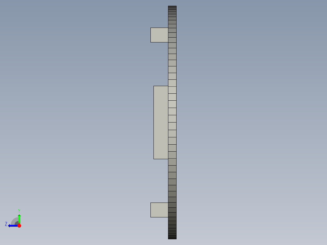 6自由度机械臂右视图