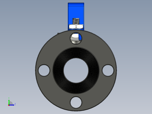 管道手动球阀-水管开关阀-手动阀门手动球阀左视缩略图