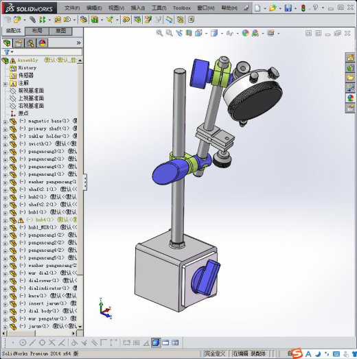 千分表机构缩略图