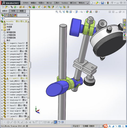 千分表机构缩略图