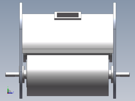 水面垃圾油污回收船左视缩略图