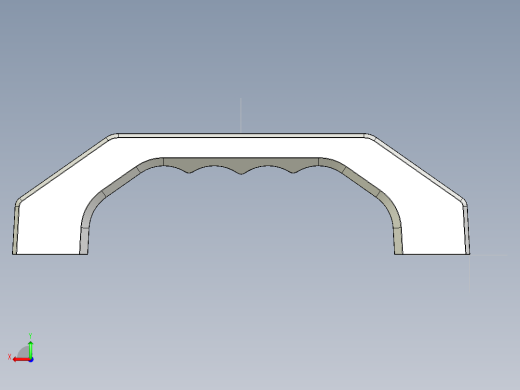 取手(鋁合金)AG-3D多系列多零件图纸模型后视缩略图