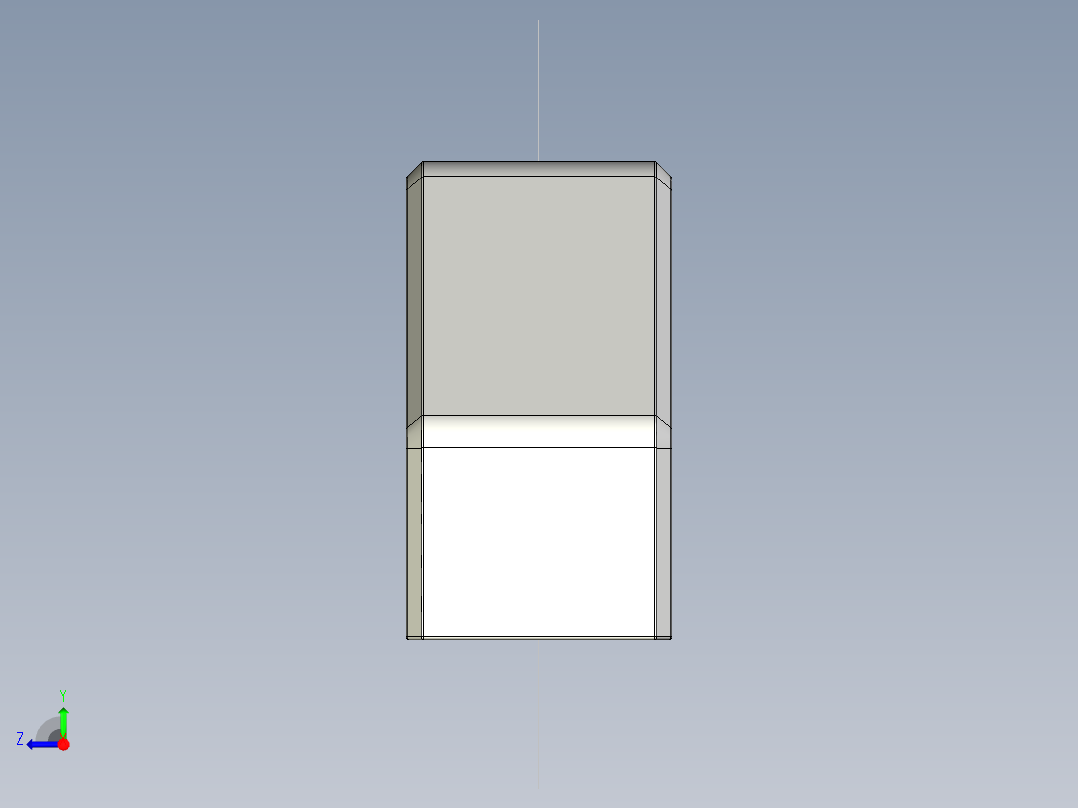 取手(鋁合金)AG-3D多系列多零件图纸模型右视图