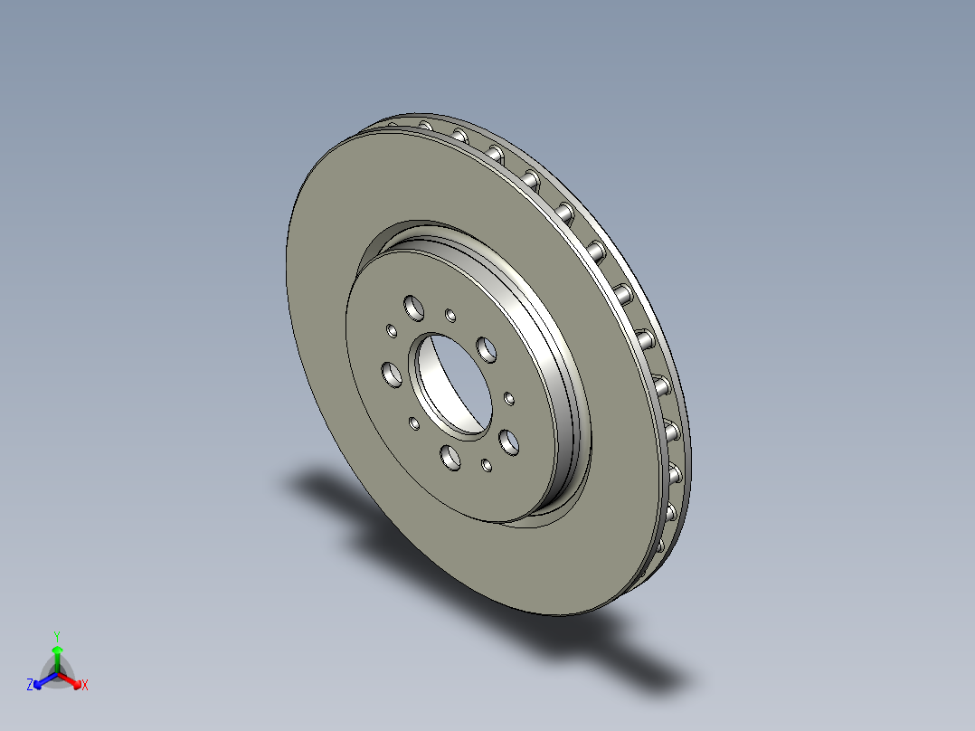 制动器 (62)正等轴测图