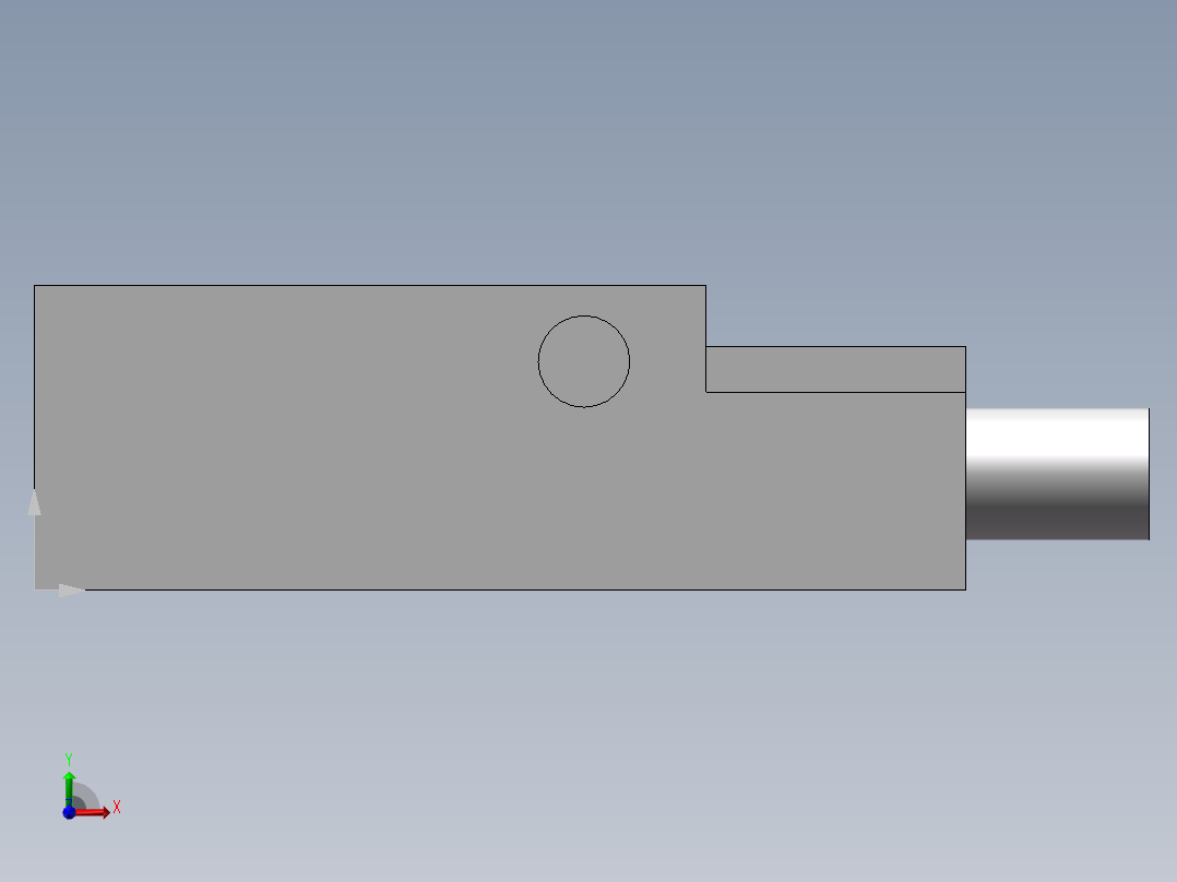 接近开关前视图