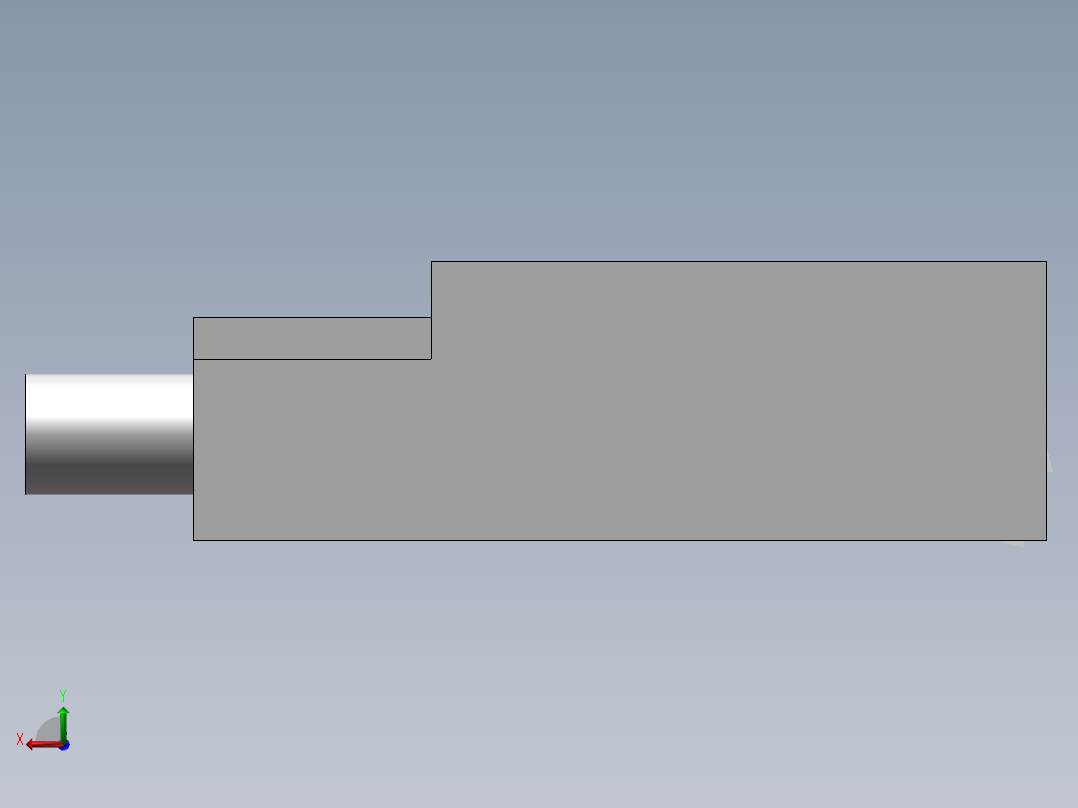 接近开关后视图