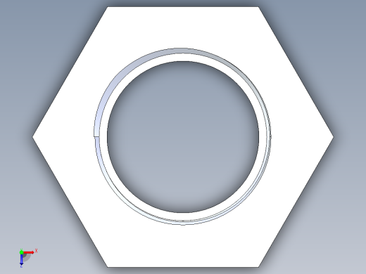 CPVC管件18-Sch80_ReducerBushing_MPTxFPT_9839-168_1.25in x 1in俯视缩略图