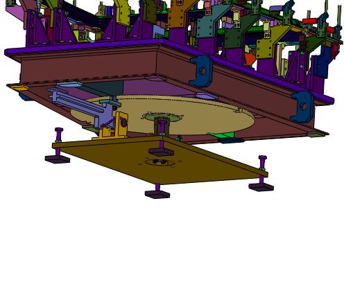 用于汽车车门加工的工装夹具