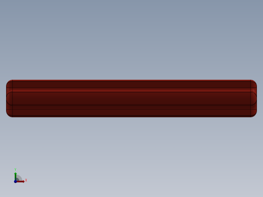 乐高机械组车桥-3705 Red Technic Axle 4前视缩略图