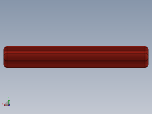 乐高机械组车桥-3705 Red Technic Axle 4后视缩略图