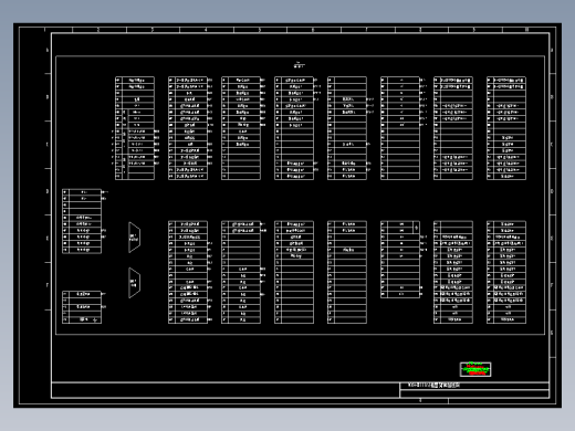 变电站微机保护图纸全套