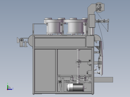 颗粒包装机左视缩略图