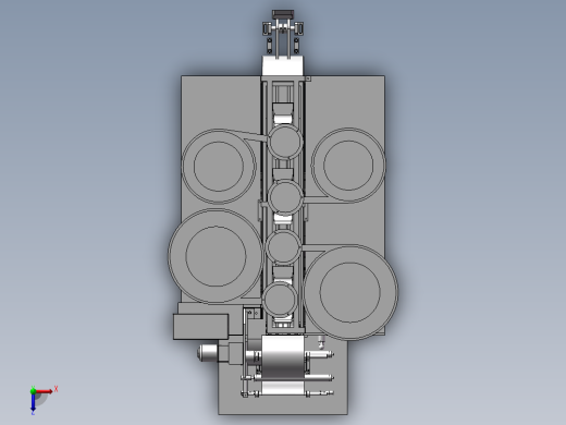 颗粒包装机俯视缩略图