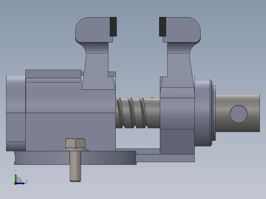台钳 (57)左视图