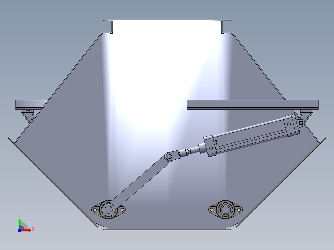 三通拍拍阀前视图