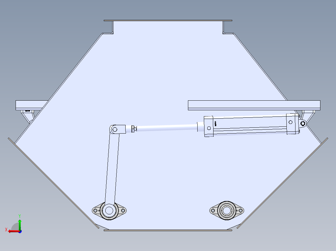 三通拍拍阀后视图