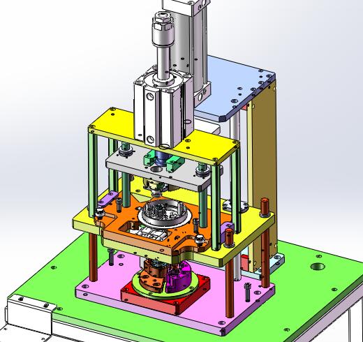 油泵法兰插头传感器组装sw18可编辑
