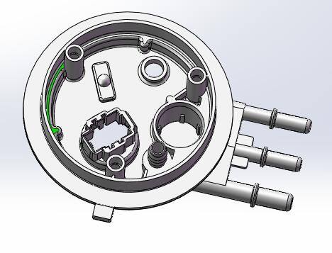 油泵法兰插头传感器组装sw18可编辑缩略图