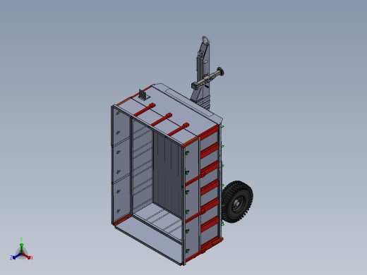 拖车正等轴测缩略图