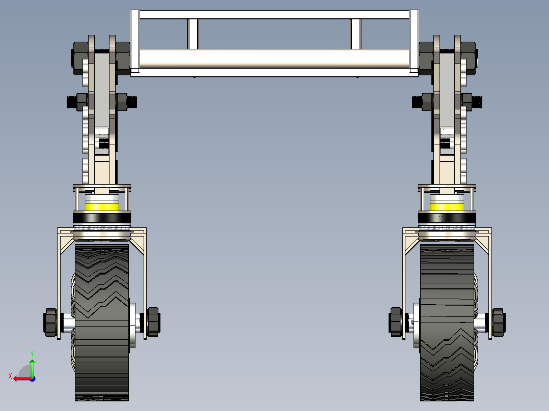B3003414-摇滚者波吉火星探测车设计后视图