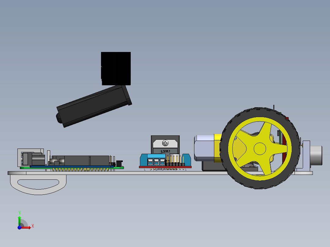 AGV小车、AGV(67)前视图