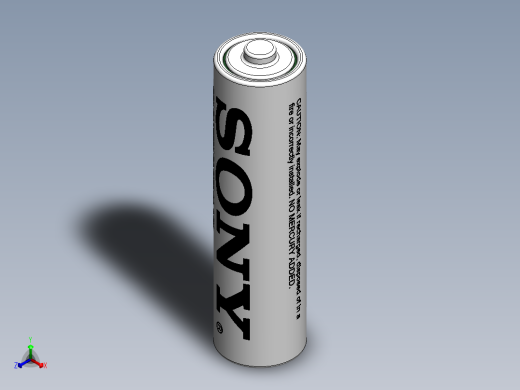 电池仓、电池(27)正等轴测缩略图