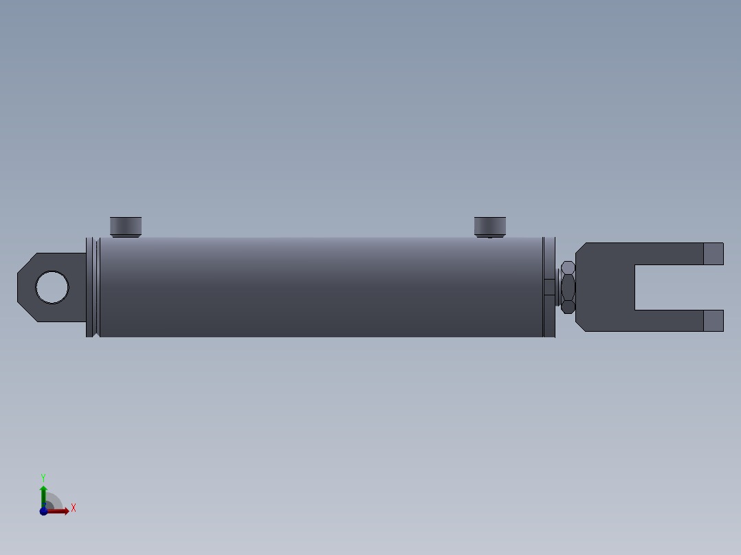 焊接式液压缸-88-9x38-1x303-mm-1.snapshot.1前视图