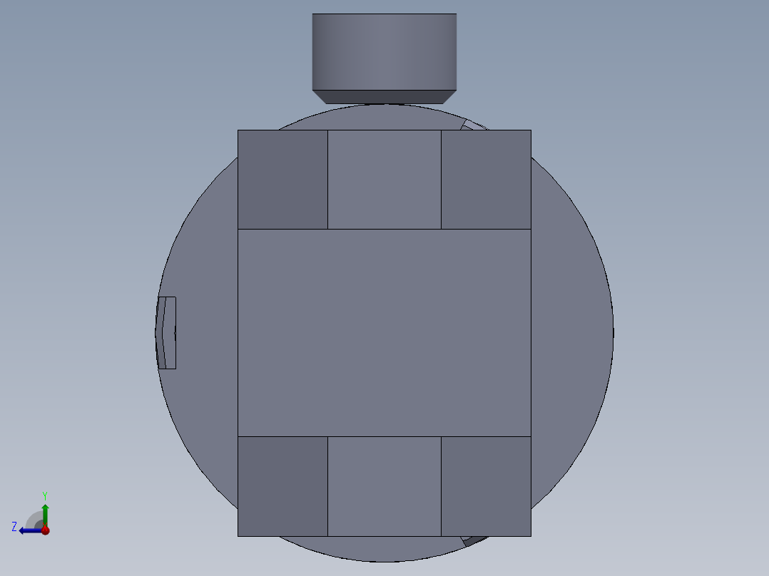 焊接式液压缸-88-9x38-1x303-mm-1.snapshot.1右视图