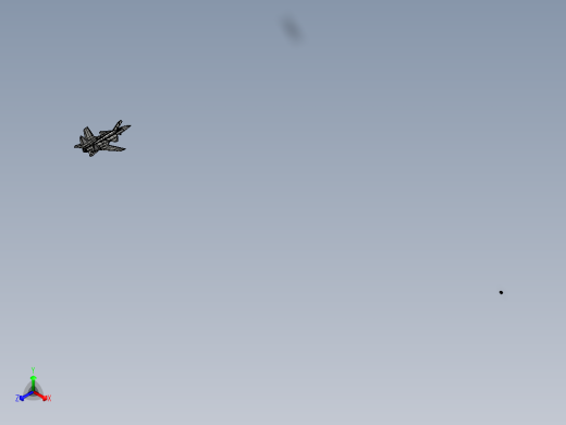 SU47金雕战斗机开舱门