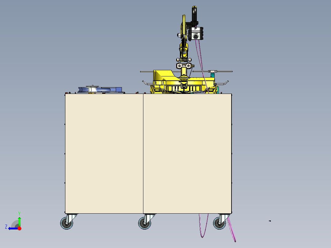 A3004247-管材成型机右视图