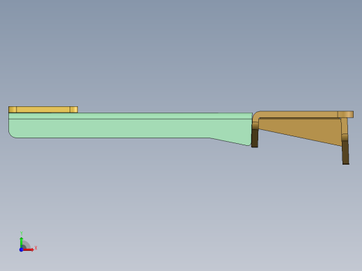 钣金展开huangruler110前视缩略图