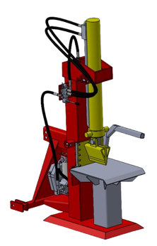 液压原木劈裂机劈柴机  SW23