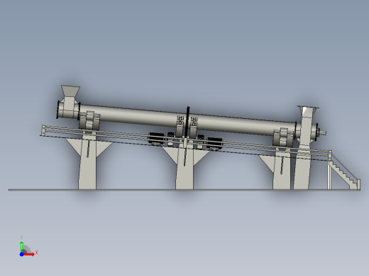 水泥厂用窑炉前视缩略图