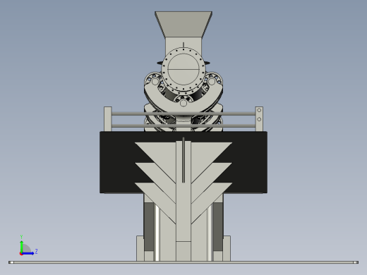 水泥厂用窑炉左视缩略图