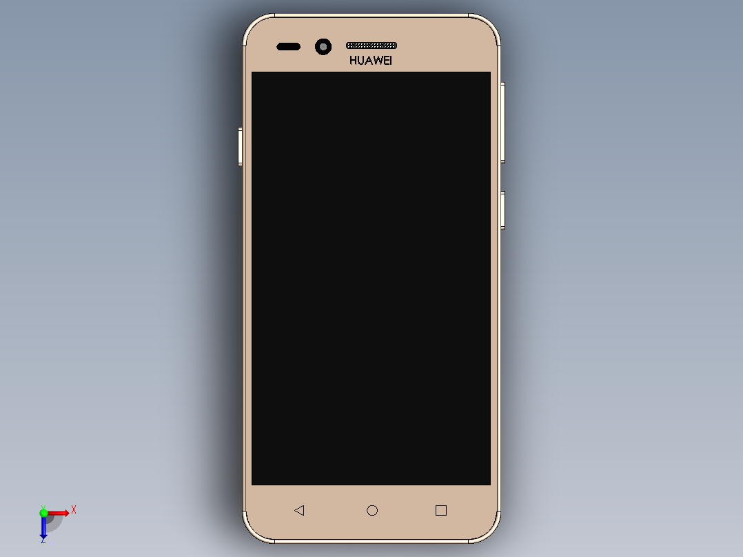 华为lua u22 11俯视图