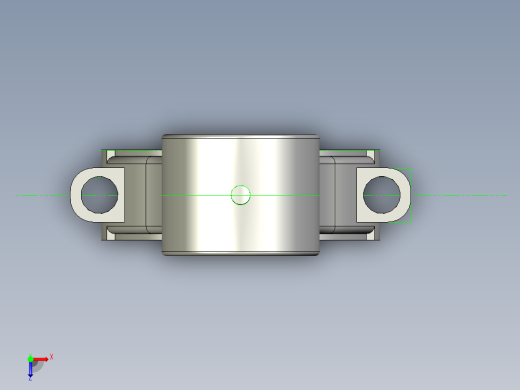 连杆装配模型俯视缩略图