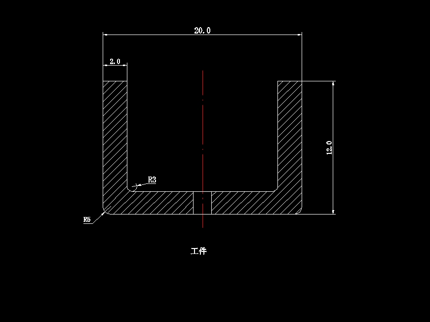 底孔U形筒形件、U型弯曲冲压成形工艺及模具设计含6张CAD图