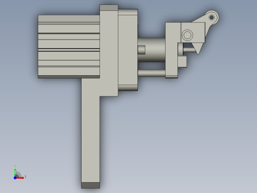 SAPMMZ01-09520阻挡1装配前视缩略图