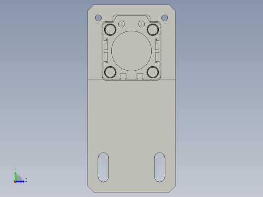 SAPMMZ01-09520阻挡1装配左视缩略图