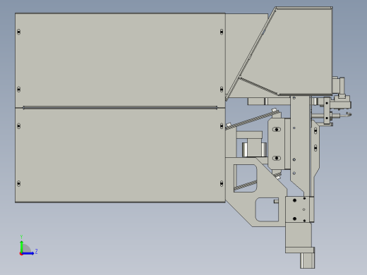 推举式装配体左视缩略图