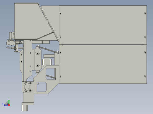 推举式装配体右视缩略图