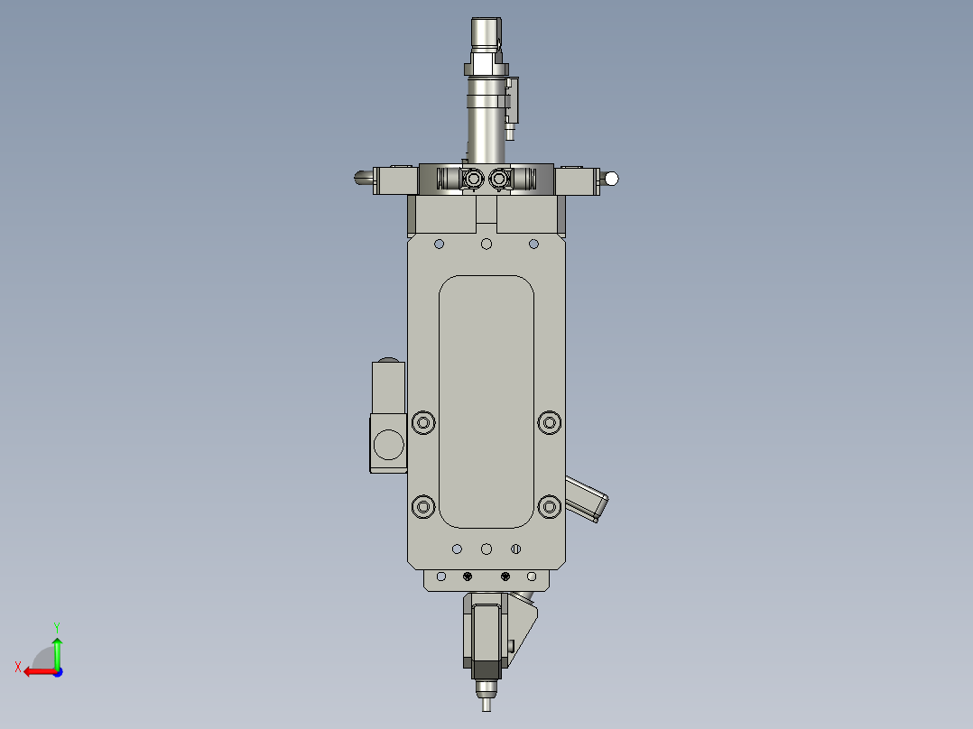 集成站-吹打adaptor后视图