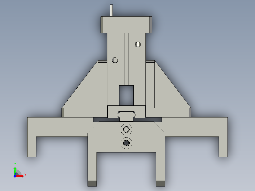 LXYC-BOSS-02060300测量抓手组件前视图