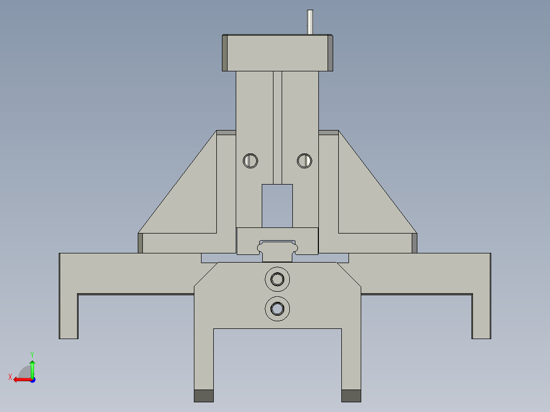 LXYC-BOSS-02060300测量抓手组件后视图